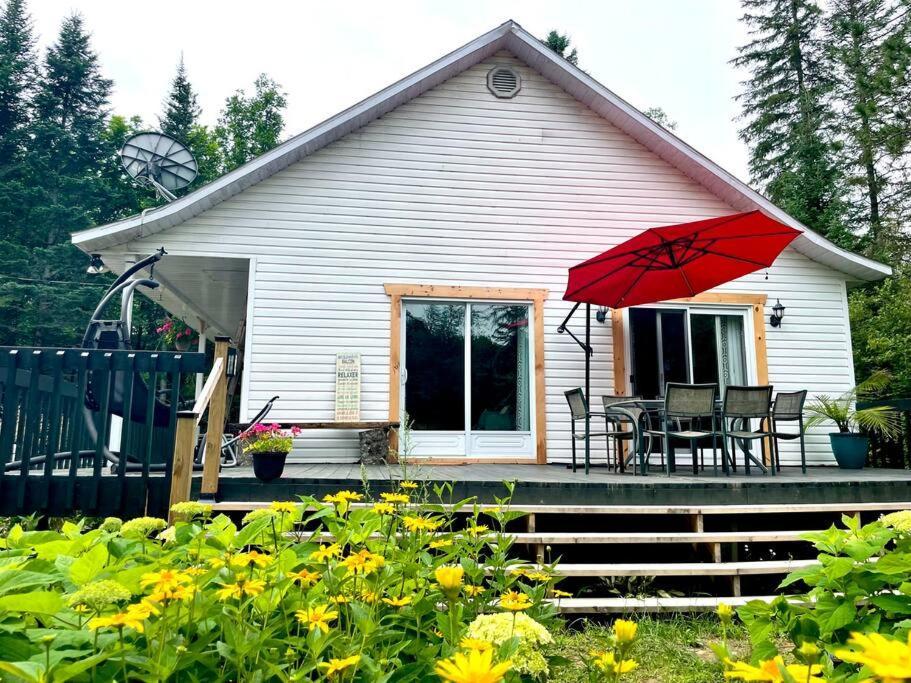 Chalet Nabu L'Ours - Riviere - Billard 圣亚历克西德蒙 外观 照片