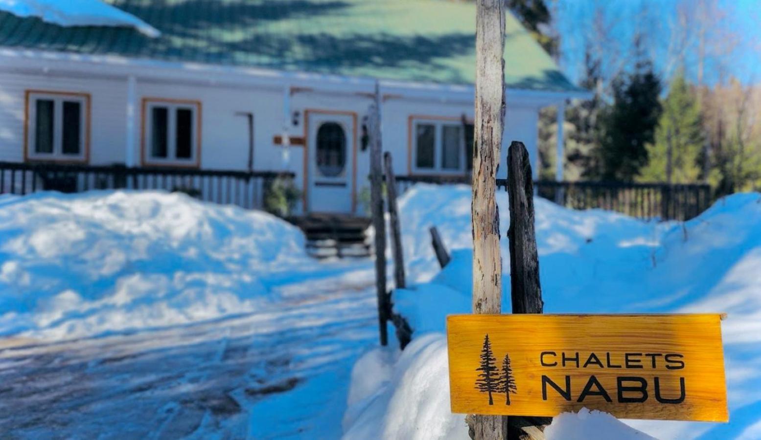 Chalet Nabu L'Ours - Riviere - Billard 圣亚历克西德蒙 外观 照片