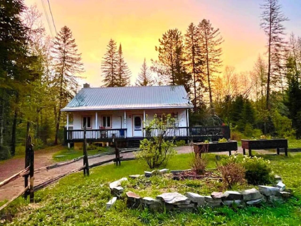 Chalet Nabu L'Ours - Riviere - Billard 圣亚历克西德蒙 外观 照片